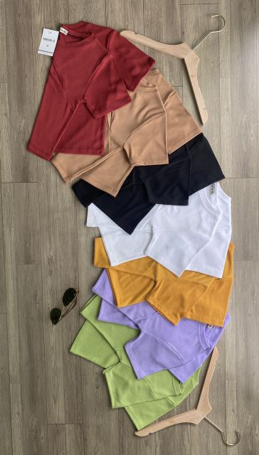 [Mã FAMAYWA giảm 10K đơn 50K] [Ảnh thậtVideo cận chất] Áo thun croptop hở ngực | BigBuy360 - bigbuy360.vn