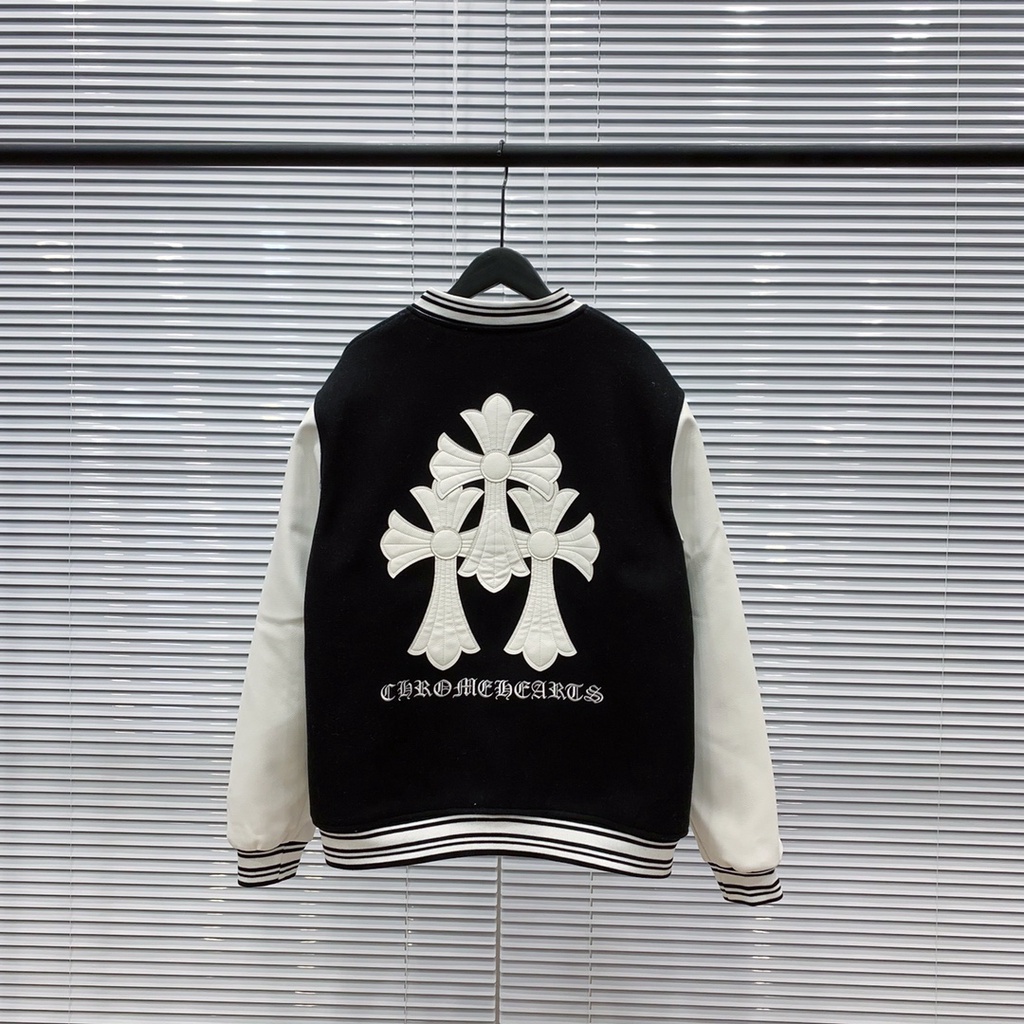 Áo Varsity Chrome Heart MMJ Master  FW22