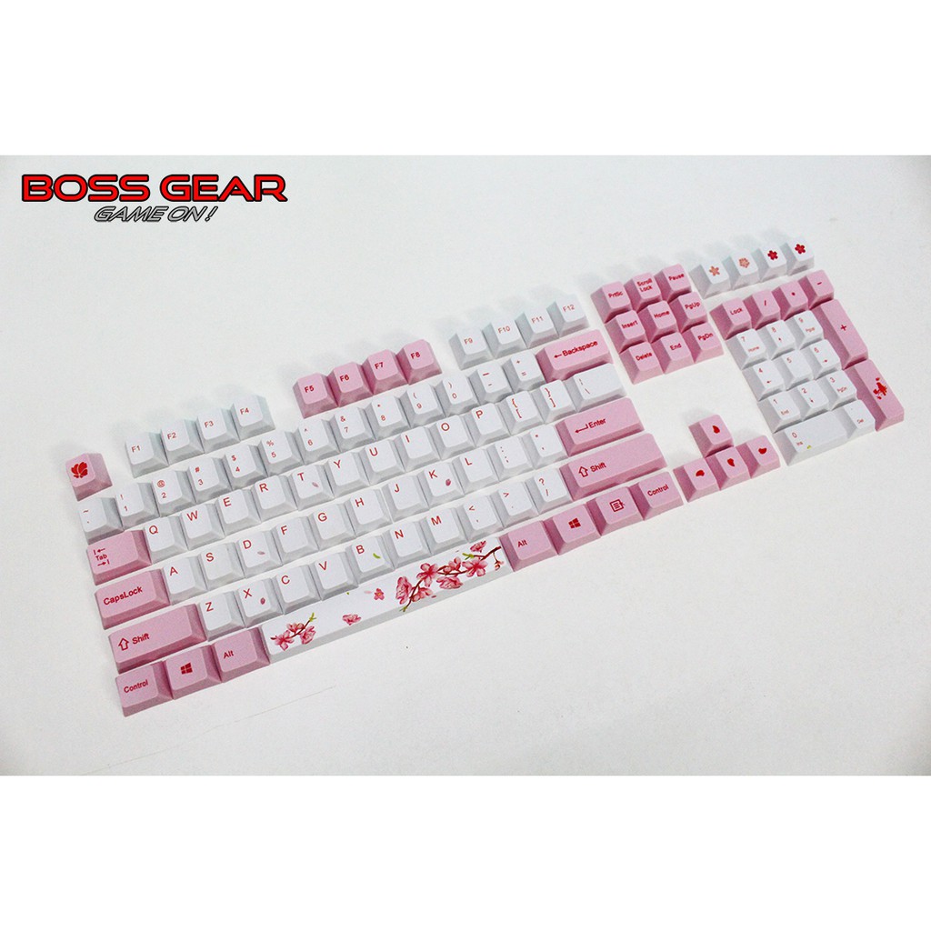 Bộ Keycap PBT 108 phím Dye sub Cherry Profile ( không xuyên LED )