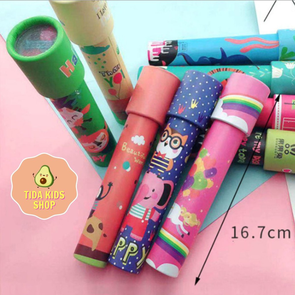 Đồ Chơi Cho Bé TIDA KIDS SHOP, Kính Vạn Hoa Giúp Trẻ Em Thông Minh Sáng Tạo Phát Triển Thị Giác Tư Duy Trí Tuệ Giá Tốt