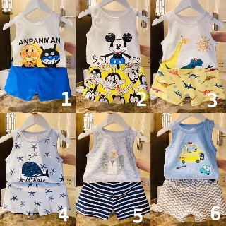 Set 3 bộ quần áo bé