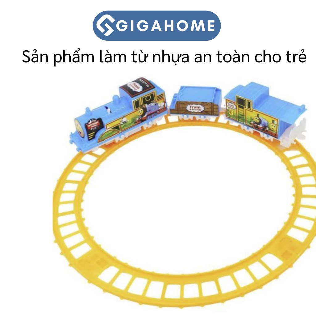 Đồ Chơi Cho Bé Lắp Ráp Đường Sắt Cho Xe Lửa Chạy GIGAHOME 7923