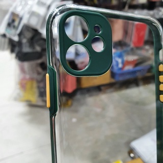 Ốp lưng IPhone 11 6.1inch ,Iphone 11promax,iphone 13promax,iphone 14promax viềng dẻo lưng nhựa trong kiểu kính(Ko ố màu)