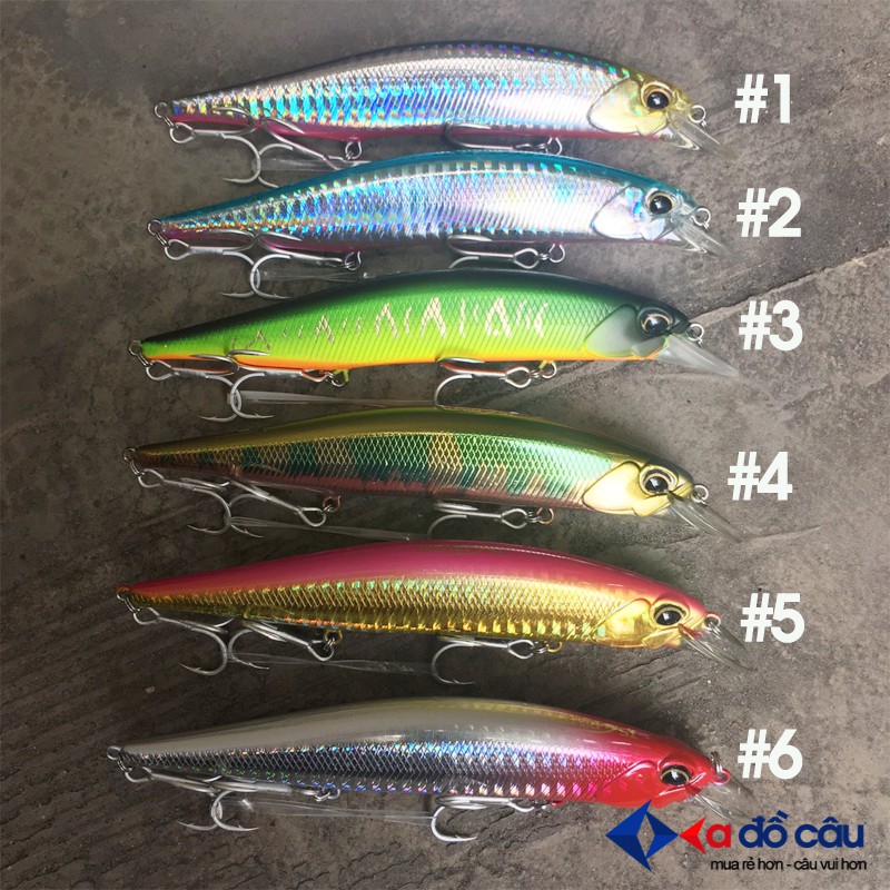 Mồi giả Trsurinora Minnow DW51 chuyên câu gành