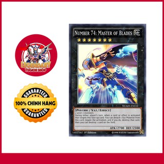 [EN][Thẻ Bài Yugioh Chính Hãng] Number 74: Master Of Blades