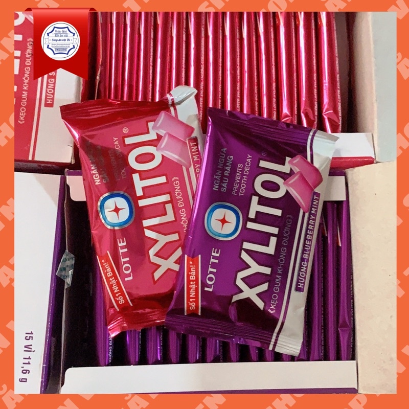 Kẹo gum không đường xylitol