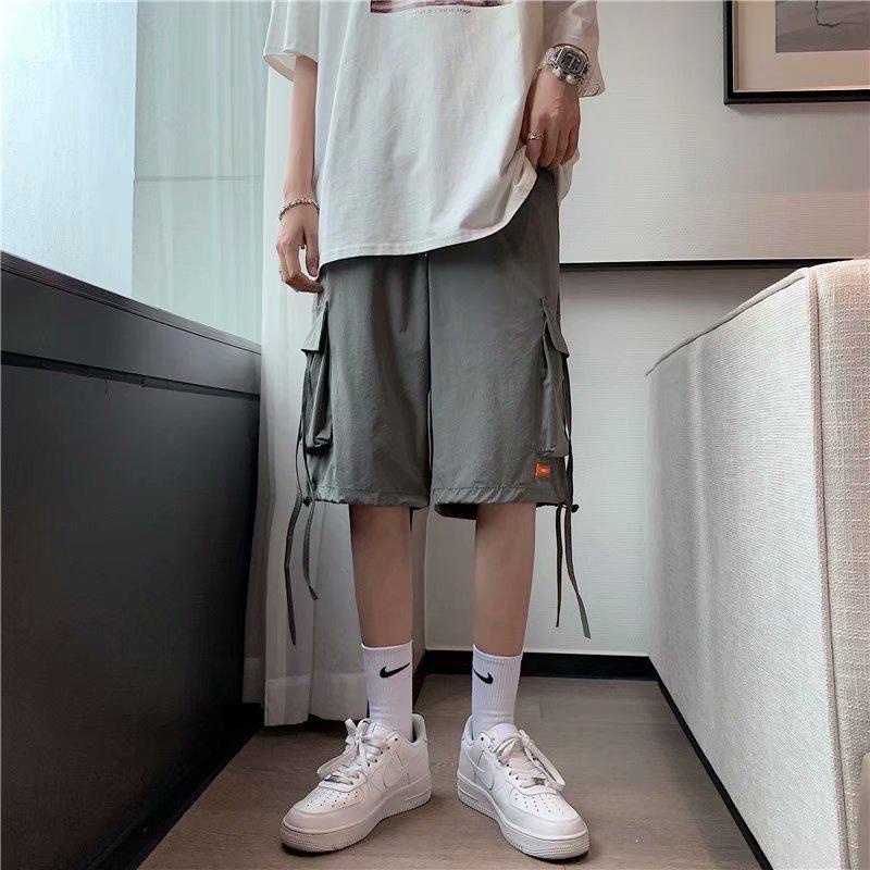 Quần short thể thao ống rộng phong cách hàn quốc dành cho nam