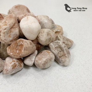 Đá hồng nhạt trang trí ( chọn size )