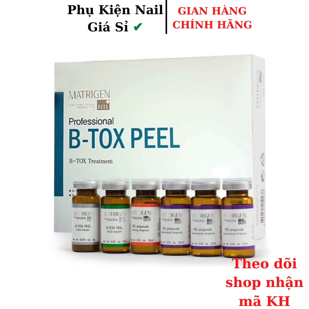 Liệu Trình Thay Da Sinh Học B TOX PEEL Chính Hãng