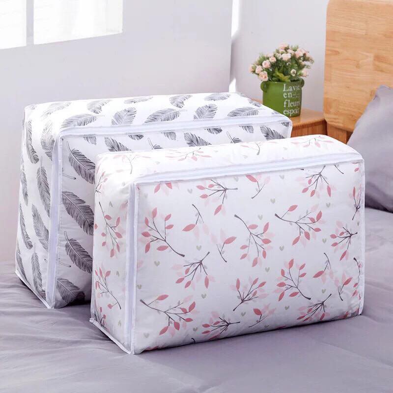 Túi đựng chăn màn quần áo đa năng size lớn 50x36x20cm chống nước,chống ẩm siêu tiện dụng