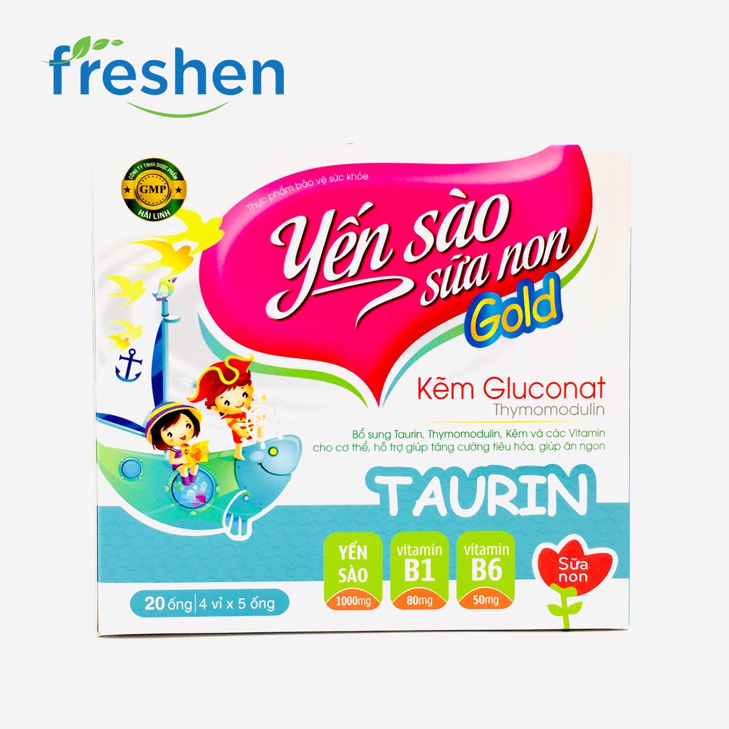 Yến Sào Sữa Non gold hỗ trợ tiêu hóa, giúp ăn ngủ ngon, bổ sung vitamin, khoáng chất cho cơ thể, tăng cường sức khỏe