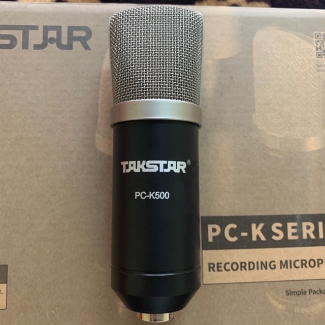 Mic Thu Âm Livestream Chuyên Nghiệp Takstar PC k500-chính hãng bảo hành 12 tháng