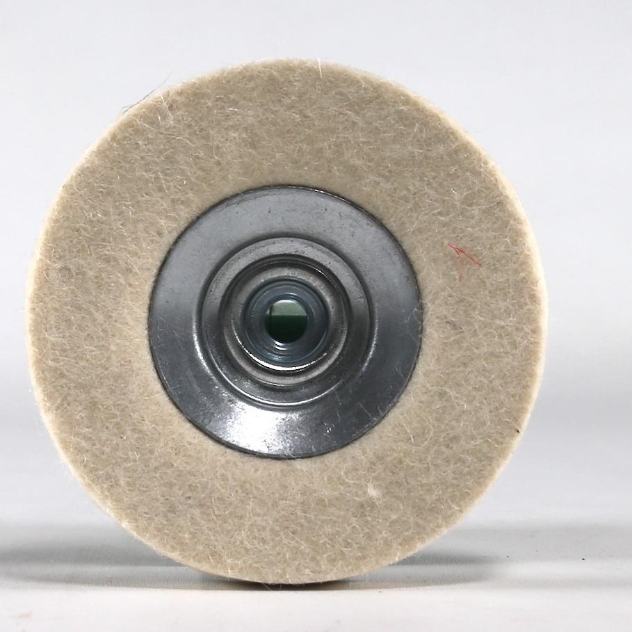 Mới Bánh Xe Đánh Bóng Bằng Len 4 Lớp 100mm