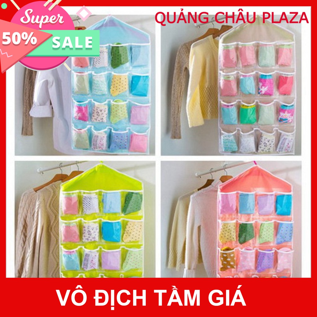 Túi treo đồ lót 16 ô