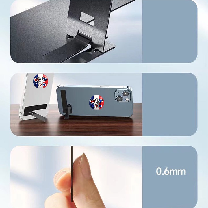 Giá đỡ điện thoại siêu mỏng Phone Ultra Slim Standing hợp kim nhôm