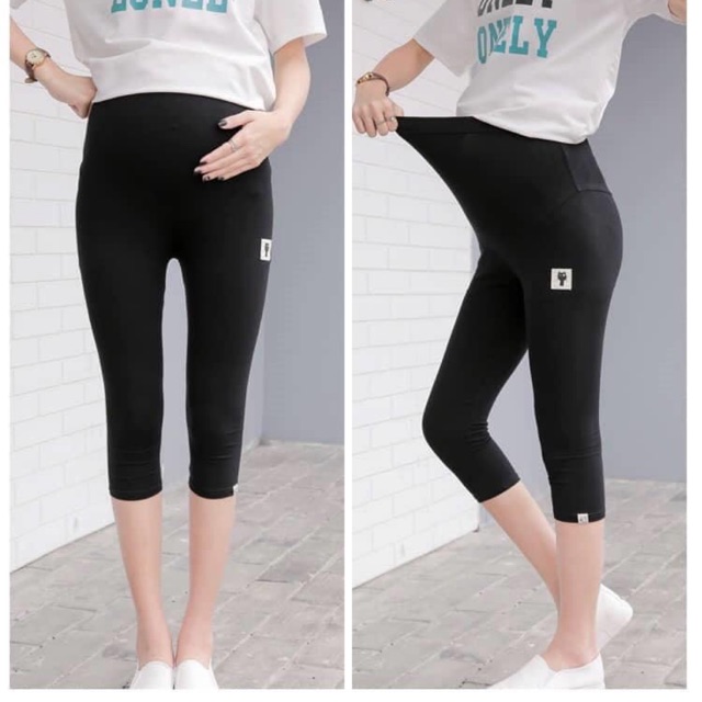 legging lửng BẦU mèo mềm mát - co dãn 4 chiều tối đa- mặc cực thoải mái và dễ chịu