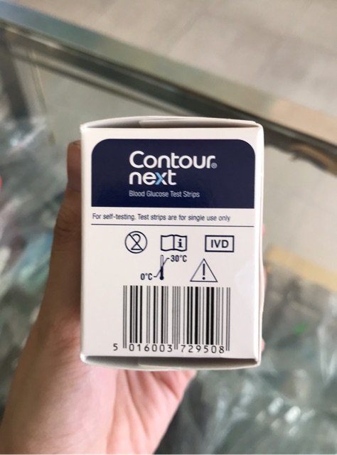 Que thử đường huyết contour next 100 que