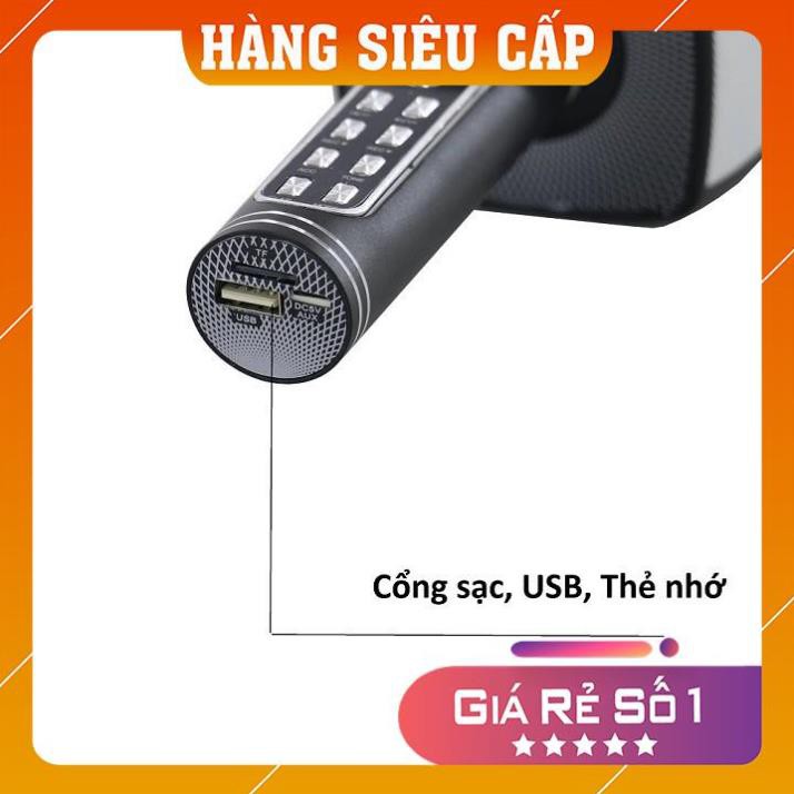 [Hàng xịn] Mic Karaoke không dây YS91 Bluetooth - Hỗ trợ ghi âm- BH 6 tháng