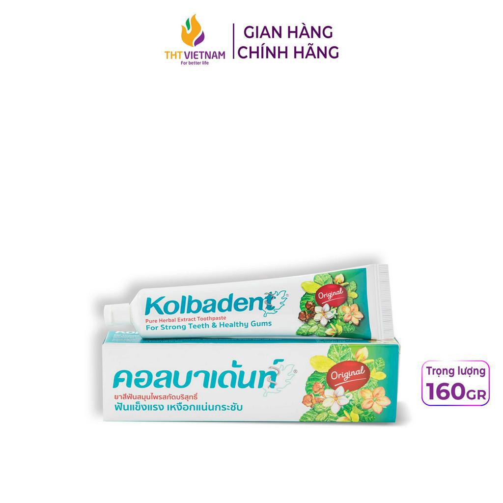 Kem Đánh Răng Thảo Dược Thuần Khiết Kolbadent Herbal 160gr