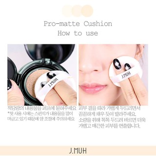 Phấn nước J.Muh Pro- matte Cushion SPF 50+ PA+++