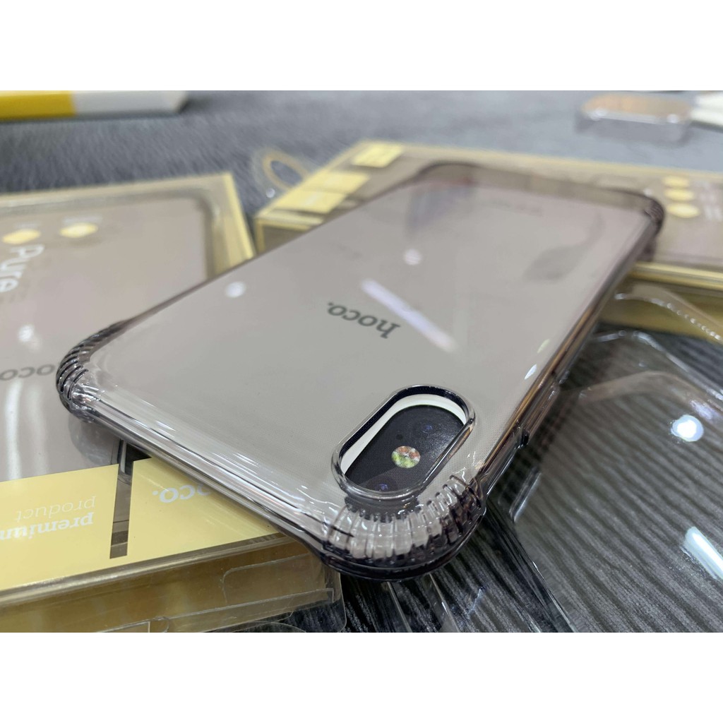 ỐP SILICON IPHONE XS MAX 6.5 INCH HIỆU HOCO CAO CẤP TRONG SUỐT