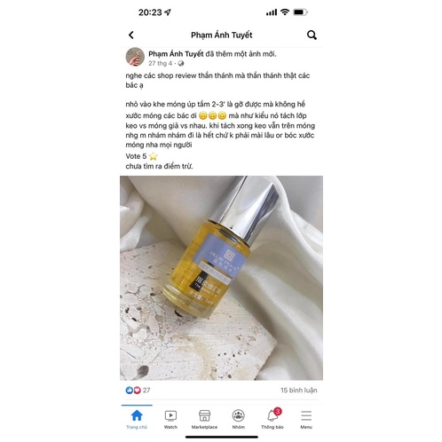 Lọ dầu oil tháo móng úp siêu nhanh