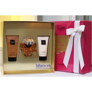 Bộ nước hoa Giftset Lancome Tresor Christmas 3pcs