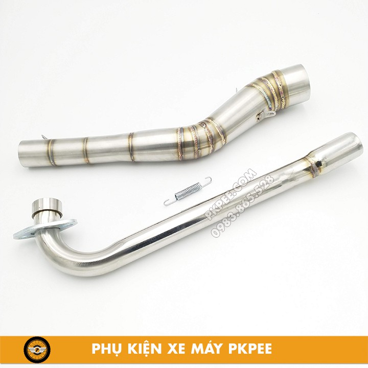 Cổ Pô 2 Khúc Inox 304 S110, RSX110, Blade 110