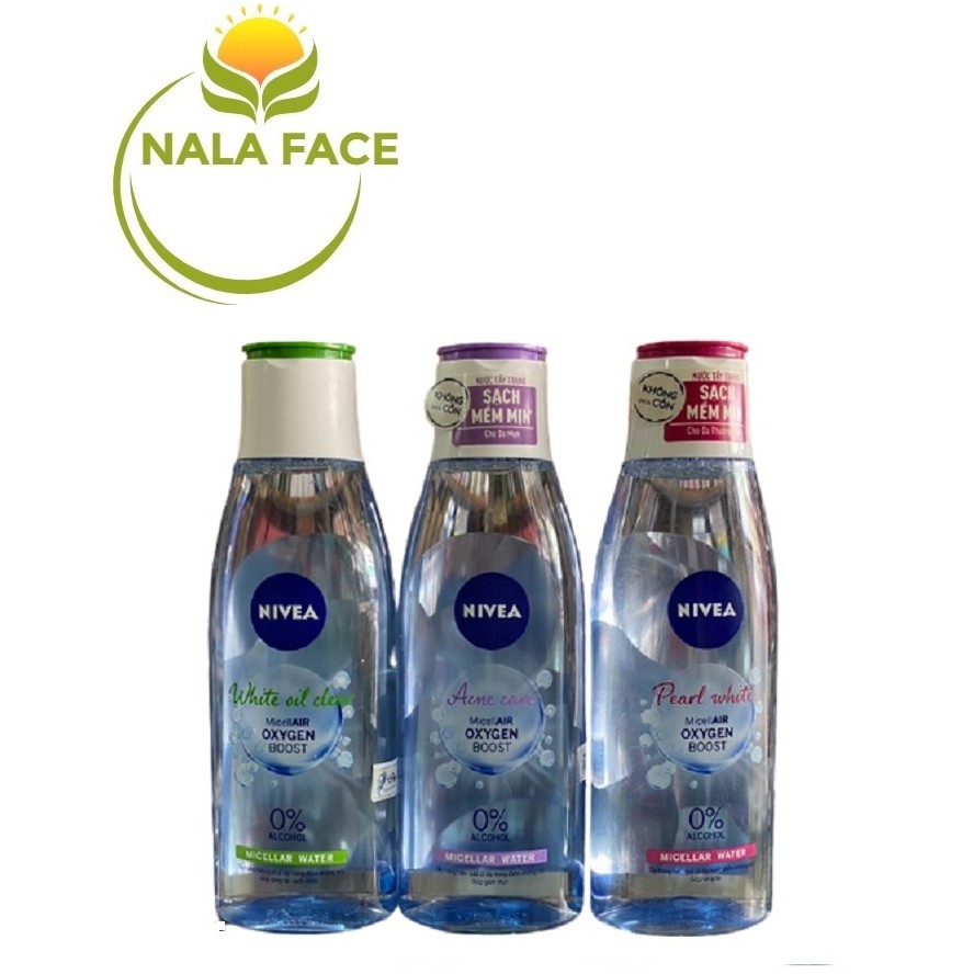 Nước tẩy trang không cồn NIVEA Micellar Water 200ml