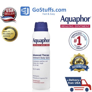 [Hàng Mỹ] Aquaphor Ointment Body Spray Xịt khoáng toàn thân làm dịu da khô, ngứa, mẩn đỏ 100g