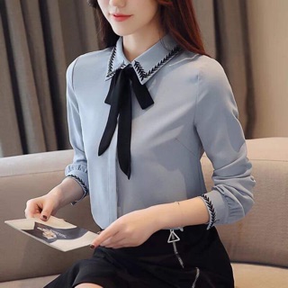 Áo sơmi công sở nữ giá chỉ 580k/2c