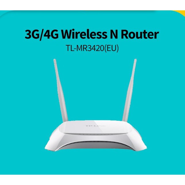 Thiết Bị Phát Wifi Không Dây Tp-link Tl-mr3420 3g 4g Phiên Bản 5.0