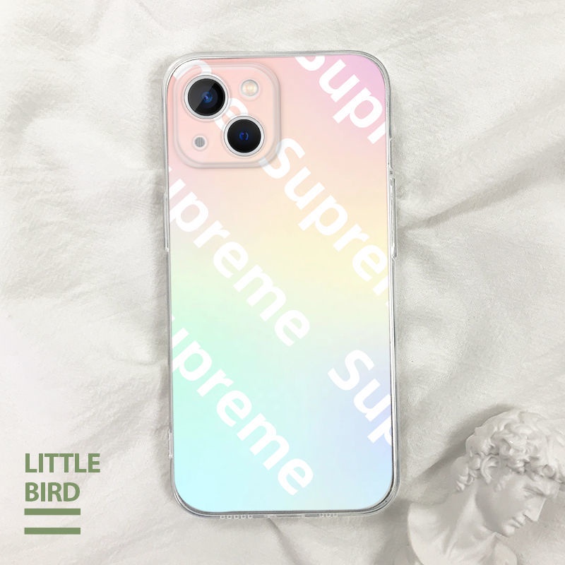 Ốp Điện Thoại TPU Mềm Chống Sốc In Logo supreme Cho IPhone 14 12 PRO 12 mini 11 PRO Max 13 PRO 13PROMAX Xs Max XR 6 7 8 Plus