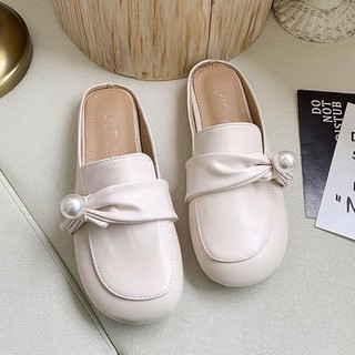 CF[ORDER] Sục mũi tròn đế bệt đính hạt (ảnh thật ở cuối)