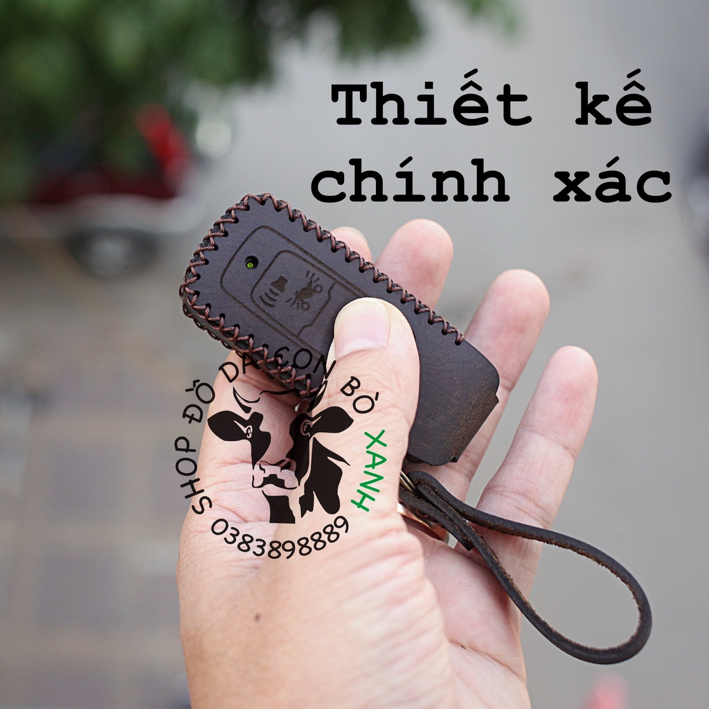 Bao Da Chìa Khóa Honda SH 2021 (loại 2 nút bấm), SH 2022, SH 350i, SH Mode, Lead, Cub, Winner X 2022, PCX 160, Vario 160