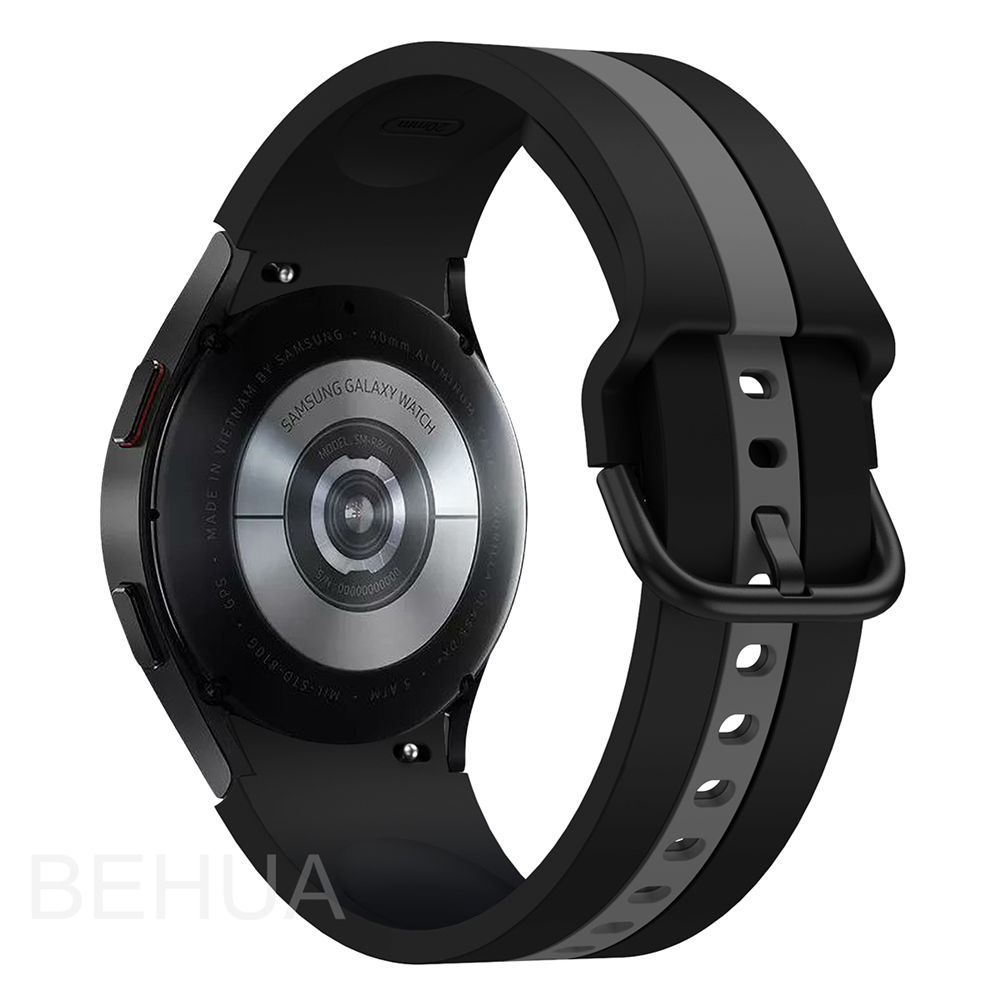 Dây Đeo Silicone Cho Đồng Hồ Thông Minh Samsung Galaxy Watch 4 40mm 44MM Classic 46mm 42mm 20mm 3 41mm