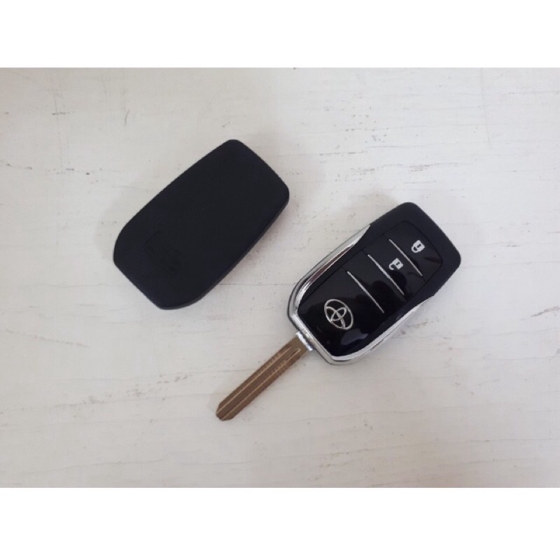 Vỏ chìa khoá độ gập TOYOTA ( 2 nút ) đời 2015 - 2019 xe Camry , Vios , Innova , Corolla Altis , Yaris
