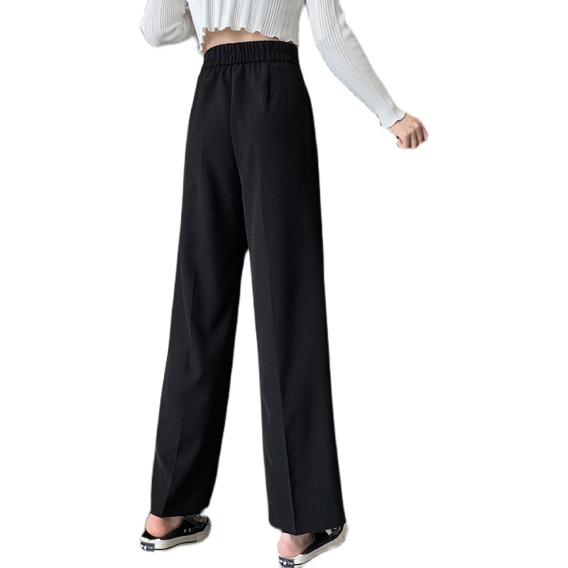 Quần ống rộng SUXI màu sắc đơn giản dễ phối đồ cho nữ