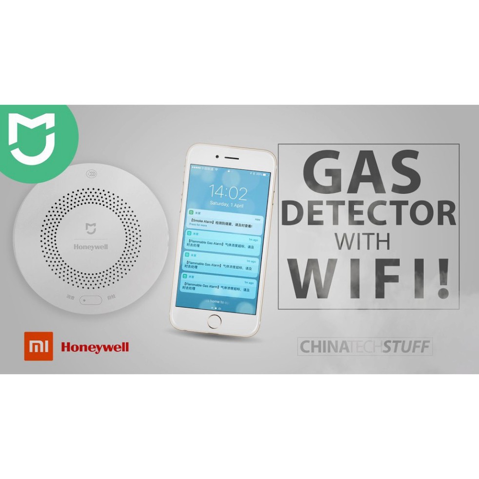 Cảm biến khí gas Xiaomi Natural Gas Sensor (Sử dụng cùng Home Kit )- Bảo hành 1 năm