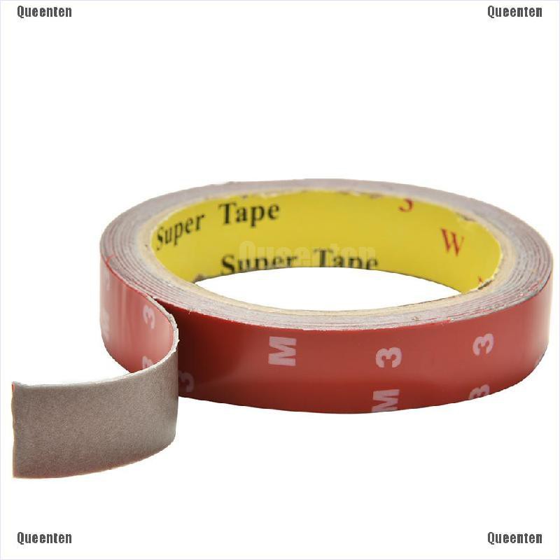 Băng keo 2 mặt độ bám dính mạnh cho xe hơi kích thước rộng 20mm dài 3m