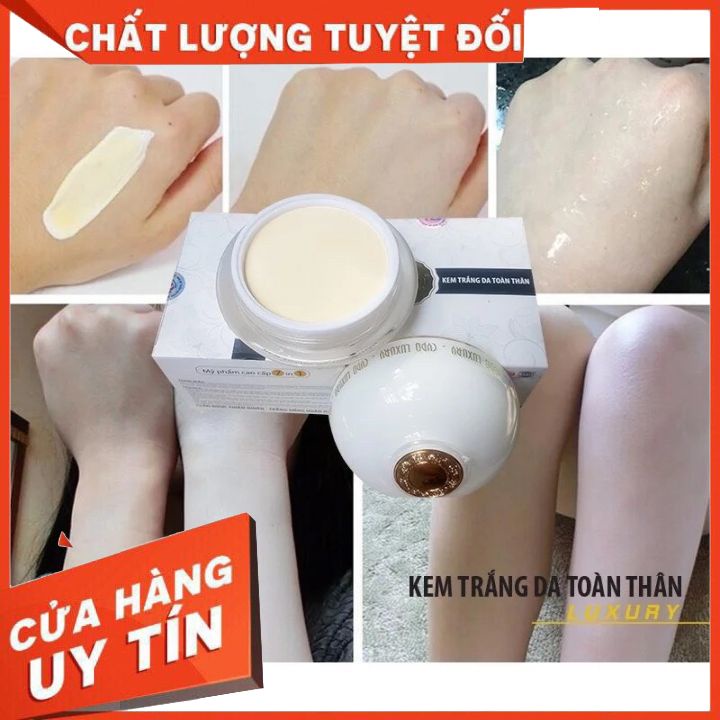 HOT HOT HOT MUA 1 TẶNG 1 - MUA 1 HỘP KEM DƯỠNG TRẮNG TOÀN THÂN CYDO LUXURY TẶNG 1 GÓI TẮM TRẮNG TRÀ XANH KOEJINA