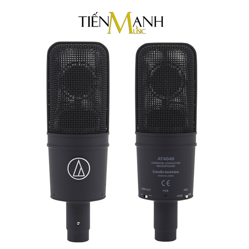 [Tặng Cable, Chính hãng Japan] Micro AT4040 Audio Technica Mic Thu Âm Phòng Studio, Microphone Cardioid AT-4040