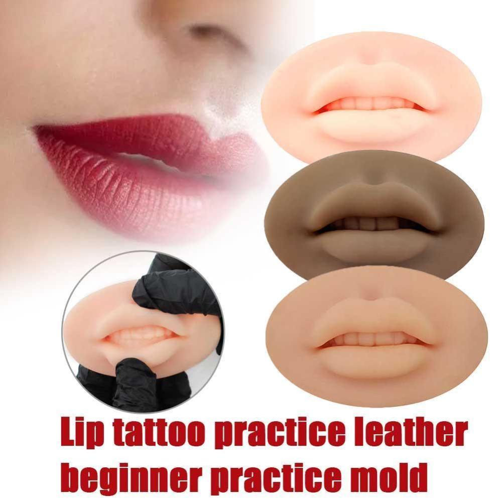 Phụ Kiện Tập Xăm Môi 3D Bằng Silicone Chất Lượng Cao NORMAN