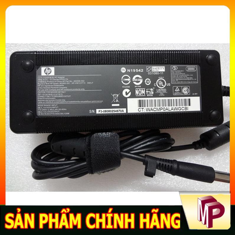 SẠC 120W (ADAPTER) HP/COMPAQ ELITE 8300 8200 8000 7900 7800 chân kim