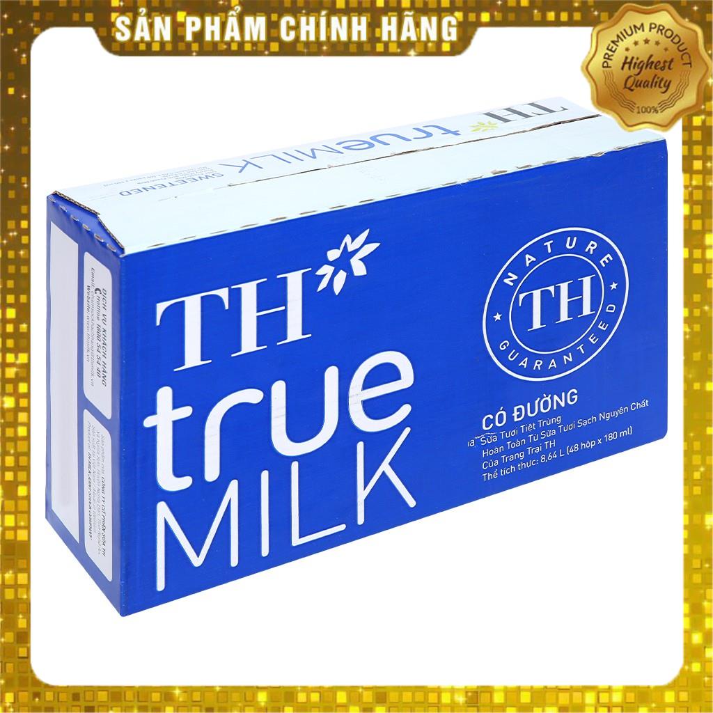 Thùng Sữa TH True Milk 180ML( Thùng 48h x180ml)