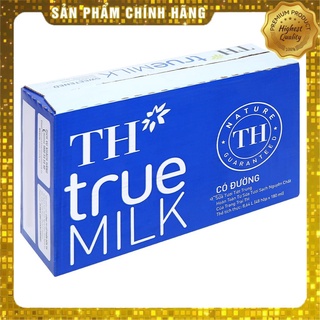 Sữa TH True Milk 180ML( vỉ 4h x180ml)
