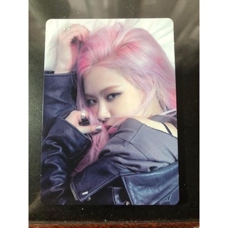 Ảnh Thẻ card Rosé/lisa nor blackpink - sẵn