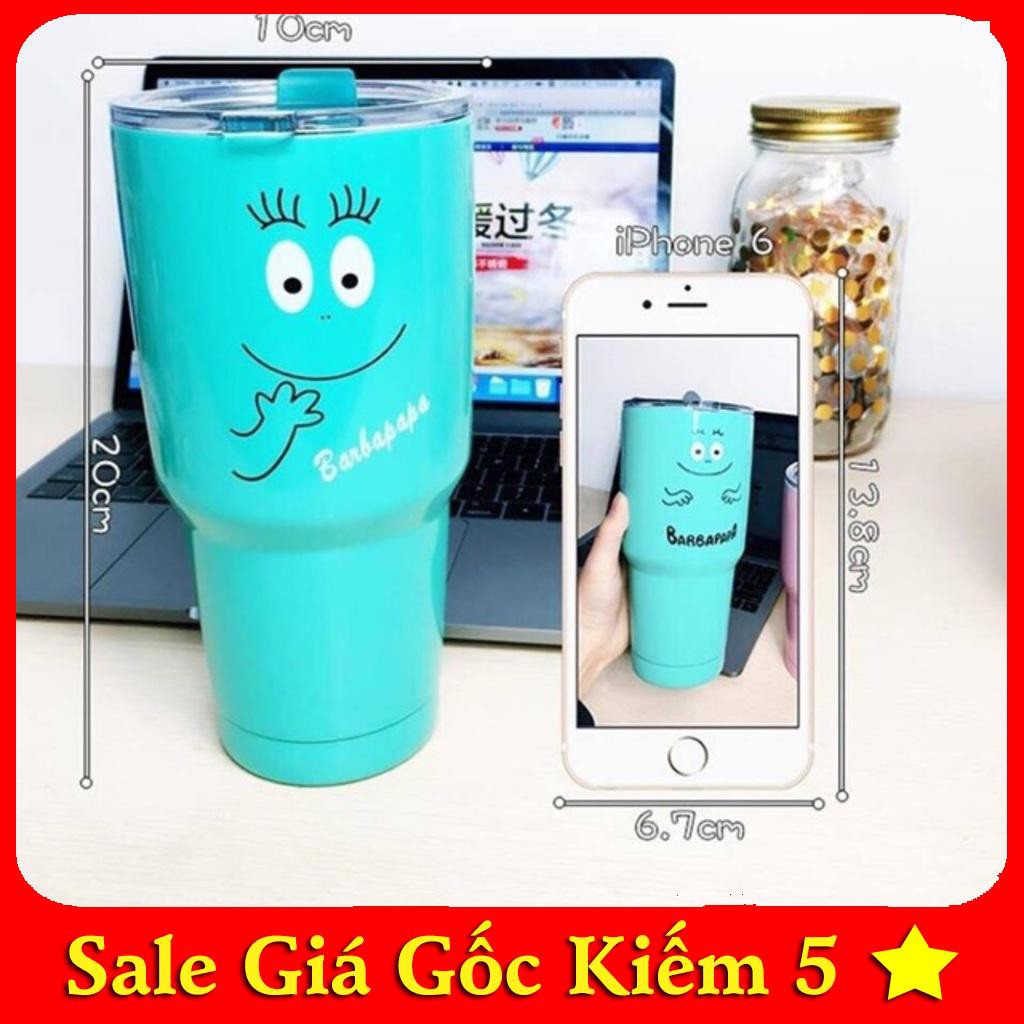 HOT BÌNH GIỮ NHIỆT YETI THÁI LAN (TẶNG KÈM TÚI VÀ ỐNG HÚT KÈM DỤNG CỤ CỌ RỬA BÌNH)