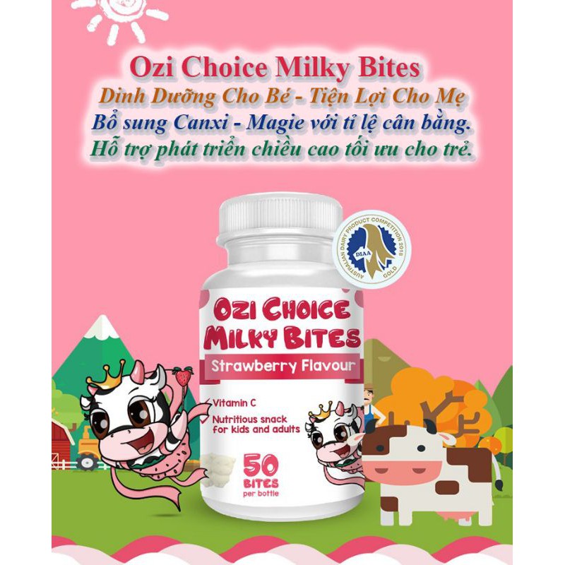 Sữa viên - Ozi Choice Milky Bites