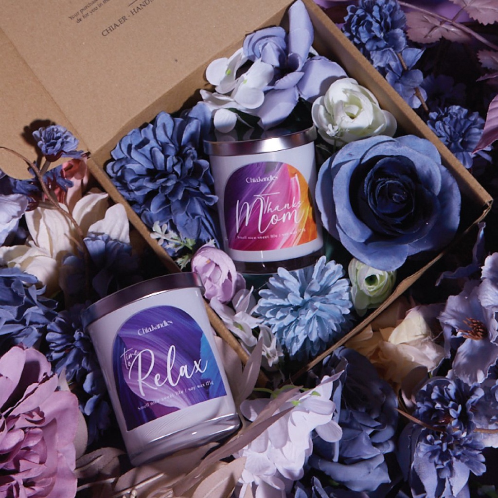 Nến Thơm Chia.kandles Gift For Women Hũ Thủy Tinh 175g